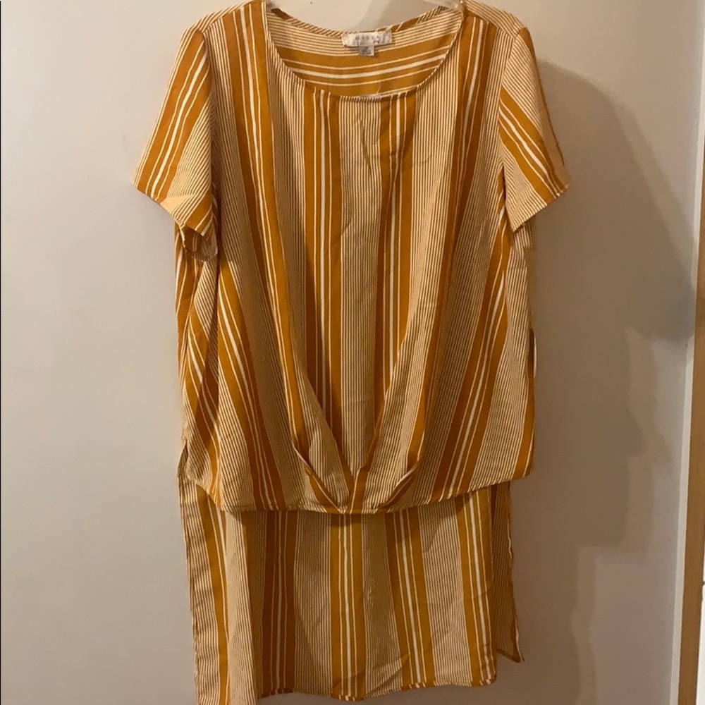 NWT hi-low shirt